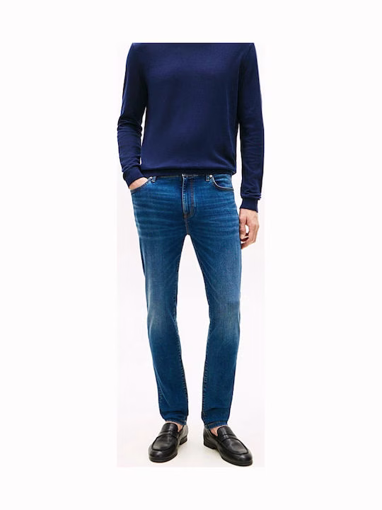 Tommy Hilfiger Ανδρικό Παντελόνι Τζιν Ελαστικό με Slim Εφαρμογή Erol Blue Μπλε