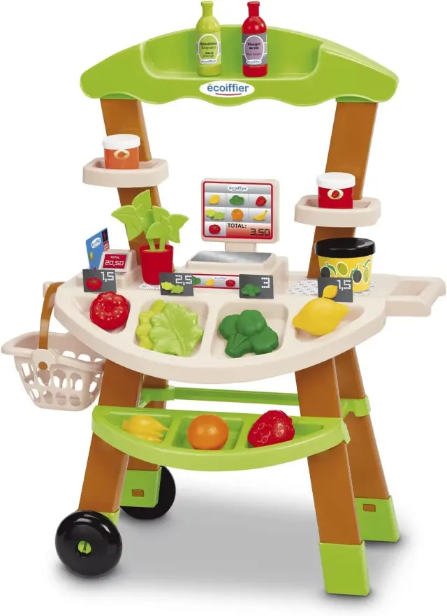 Ecoiffier Mini Market Φρούτα Και Λαχανικά (1702)