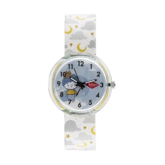 Lee Cooper Kids Watch White Silicone Strap LC.K.4.063