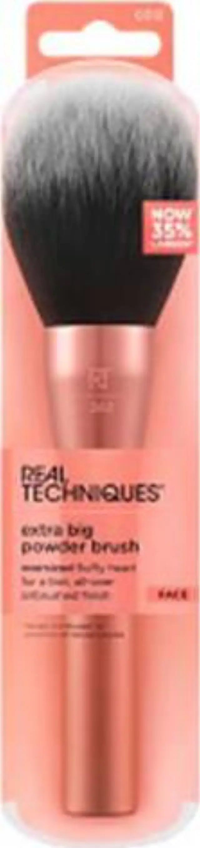 Real Techniques Extra Big Powder Brush Πινέλο Μακιγιάζ Για Πούδρα 1 Τεμάχιο
