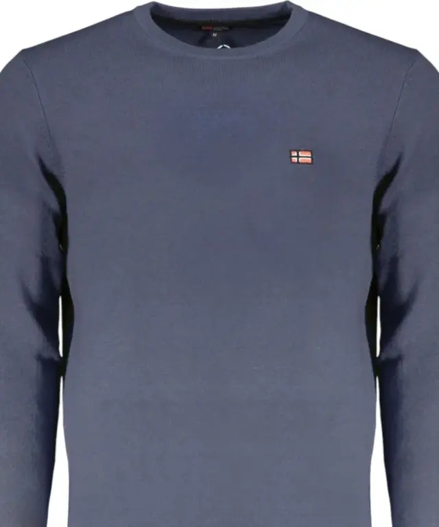 Norway Nautical School - Ανδρικό πουλόβερ Crewneck 833101-NAVY Μπλε Ναυτικό - S 3