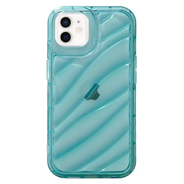 Waves TPU Θήκη για iPhone 11- Blue OEM 3