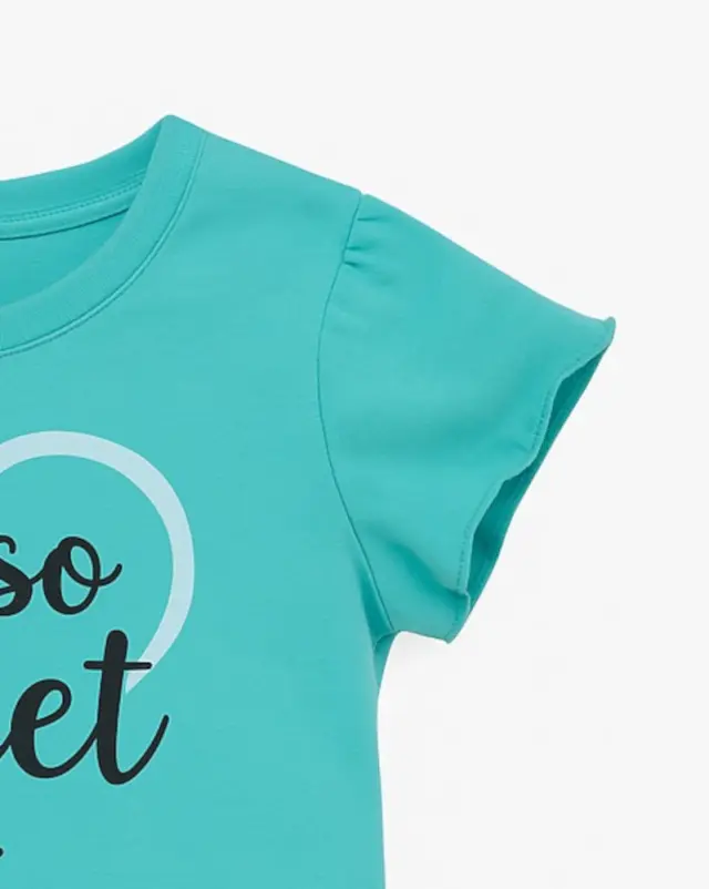 T-shirt Μπλουζάκι I am So Sweet Venere Turquoise 8010641 - 12 M (80cm) 3