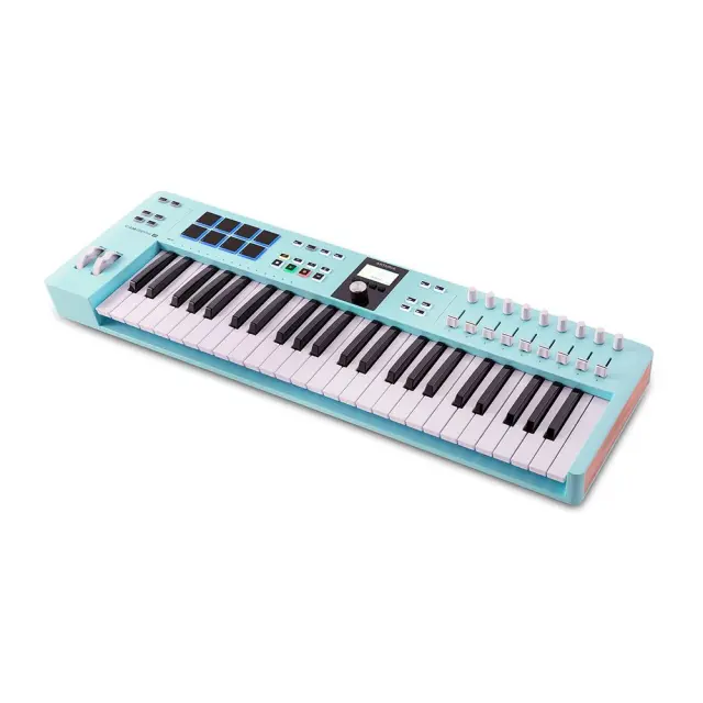 ARTURIA KEYLAB ESSENTIAL 49 MK3 AQUAMARINE MIDI KEYBOARD