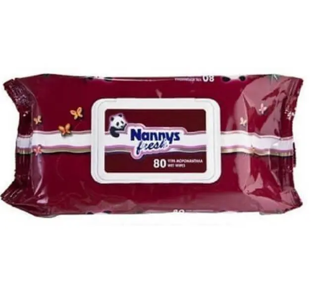 Nannys | Baby's Wish Wet Wipes | Μωρομάντηλα με Καπάκι | 80τμχ