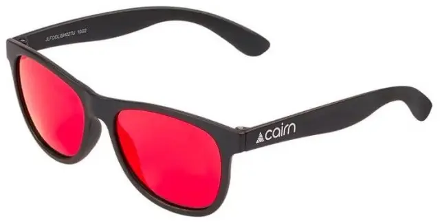 Γυαλιά Ηλίου Cairn Παιδικά Foolish JR Mat Black Red - JLFOOLISH-102