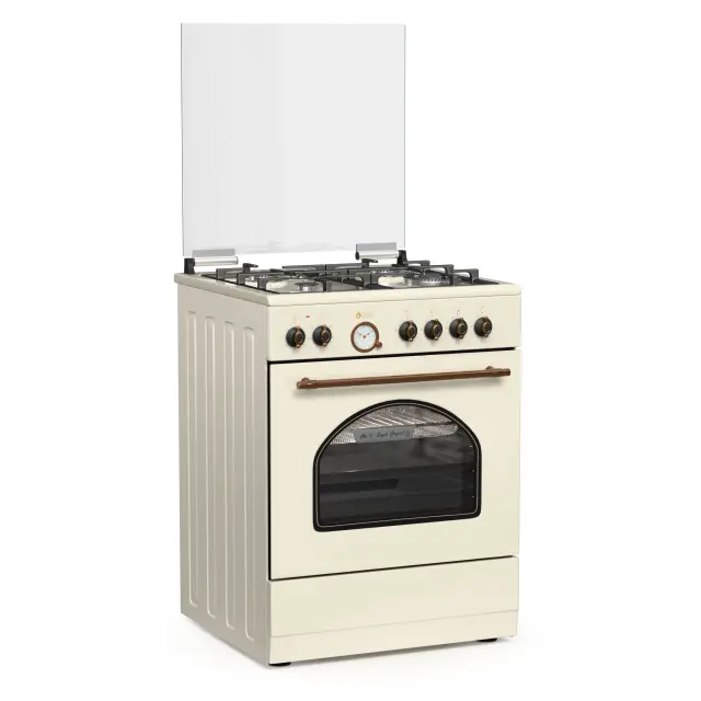 THERMOGATZ - ΚΟΥΖΙΝΑ ΜΙΚΤΗ TGS 4320 BEIGE TURBO