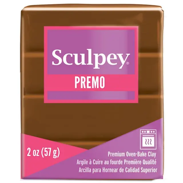 Πολυμερικός Πηλός Premo Sculpey - 5392 Raw Sienna - 57gr