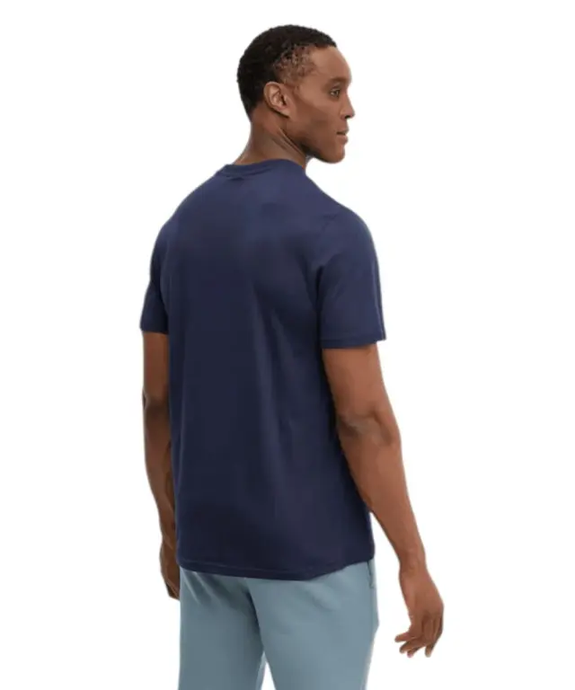 Fila - Ανδρικό T-shirt Laas FAM0874-50004 Μπλε Σκούρο 2