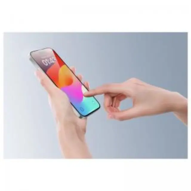 Tempered Glass Full Face Entire View Devia Apple iPhone 15 Plus Star Μαύρο (1 τεμ.) N62849 3
