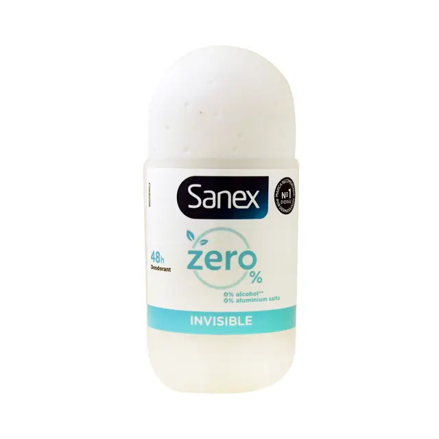 Sanex Men Zero Invisible Αποσμητικό Roll-On 50ml