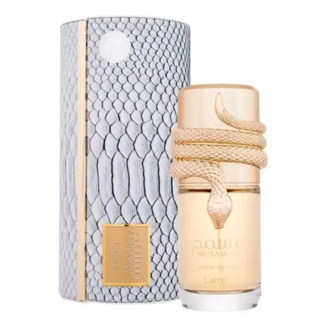 Lattafa Musamam White Intense Eau de Parfum 100ml Unisex Άρωμα με Καρύδα, Ylang-Ylang, Σανδαλόξυλο + Περγαμόντο