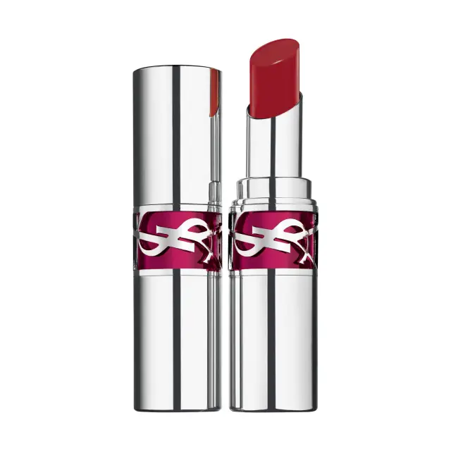Yves Saint Laurent Rouge Volupté Candy Glaze Lipstick 3.5g - 8 Chili Delight