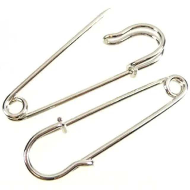 Καρφίτσα Kilt Pin - Platinum Color - 70mm - 5τεμ