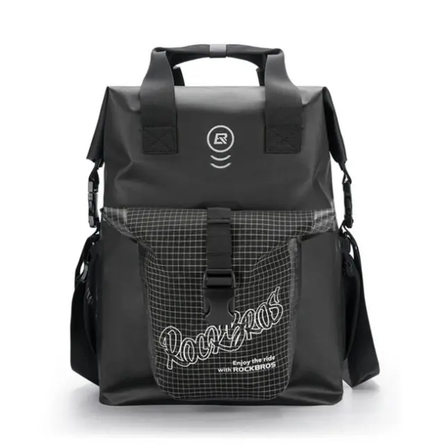 Rockbros AS-158 Handlebar Bag for Brompton 18L Folding Bike Black