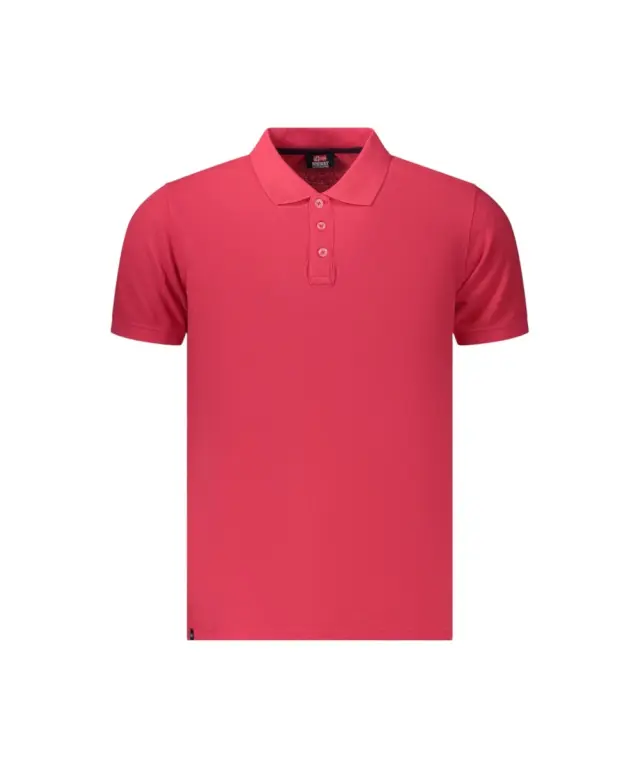 Norway Nautical School - Ανδρική Κοντομάνικη Μπλούζα Polo 858867-CORAL Κόκκινο 3