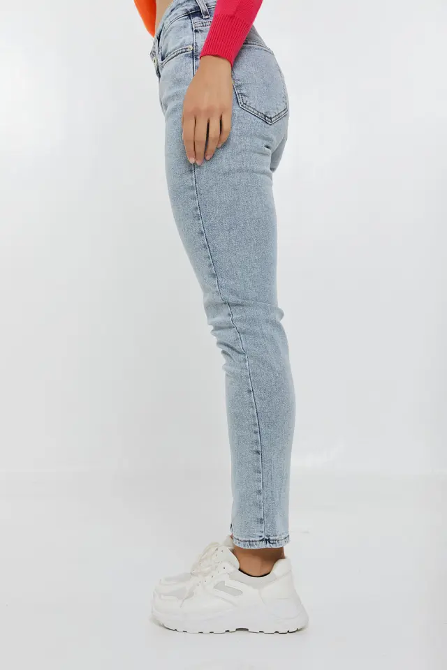Παντελόνι Jean Straight Μπλέ 2