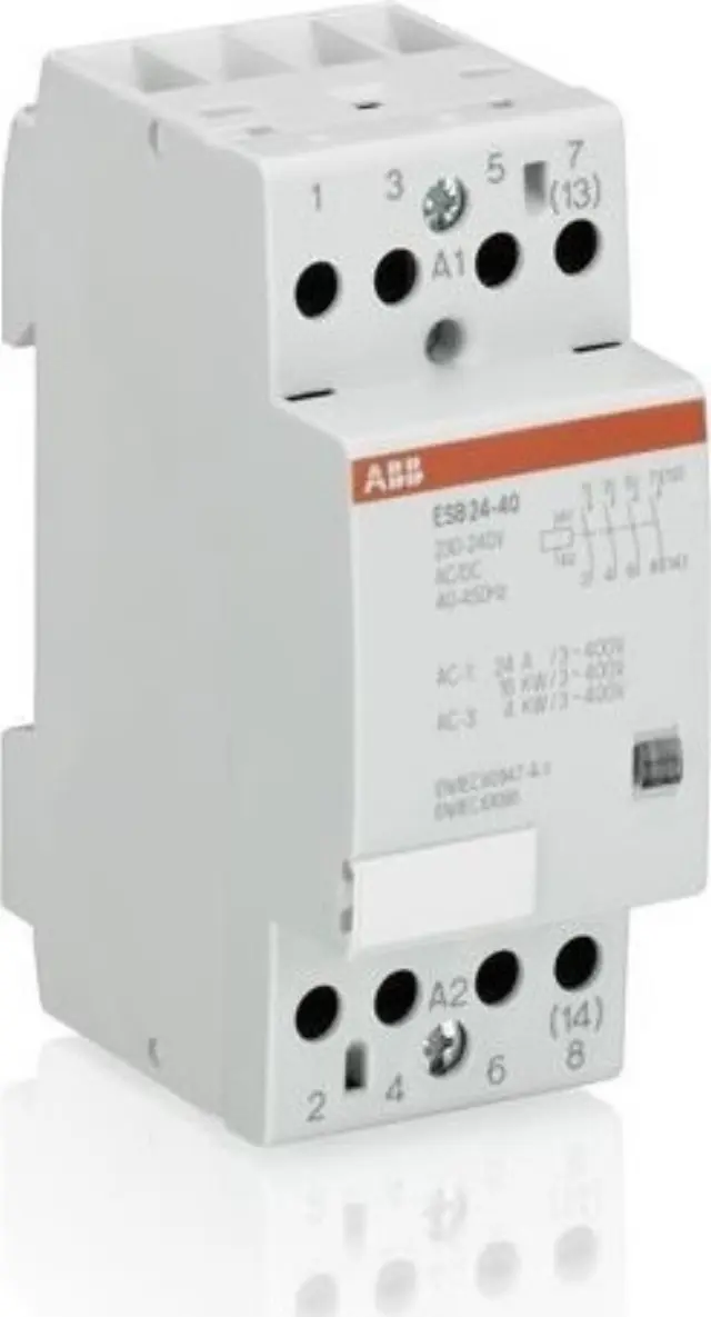 ESB25-40N-06 Installation Contactor (NO) 25 A - 4 NO - 0 NC - 230 ... 240 V - Control Circuit 400 Hz