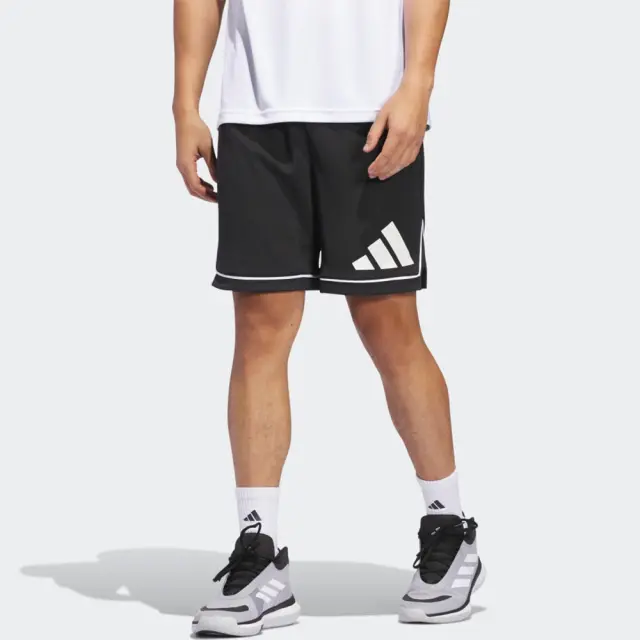 ADIDAS Basketball Badge of Sport Shorts Ανδρική Βερμούδα σε Μαύρο Χρώμα - XL