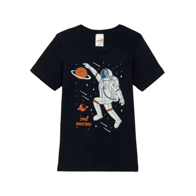 Minerva Παιδικό Φανελάκι Aγόρι Austronaut, Χρώμα Μαρίν - 12 Y