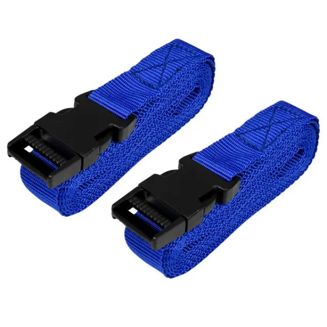 Ratchet tie down 2,5 m x 25 + click system 2 piece