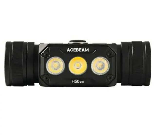 Φακός Κεφαλής ACEBEAM H50 2.0 350lm + Μπαταρία 2