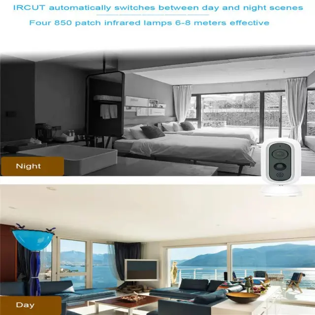 AJCLOUD 801RTC IP Κάμερα Παρακολούθησης Wi-Fi Full HD 1080p Μπαταρίας με Αμφίδρομη Επικοινωνία 2