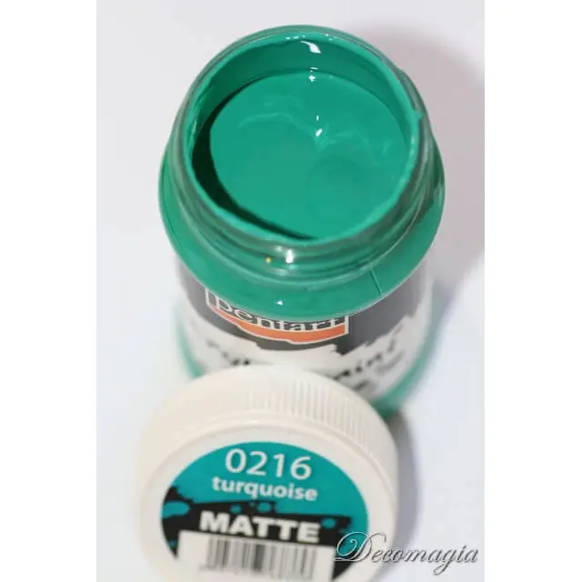 Χρώμα ακρυλικό Pentart 100ml, Turquoise