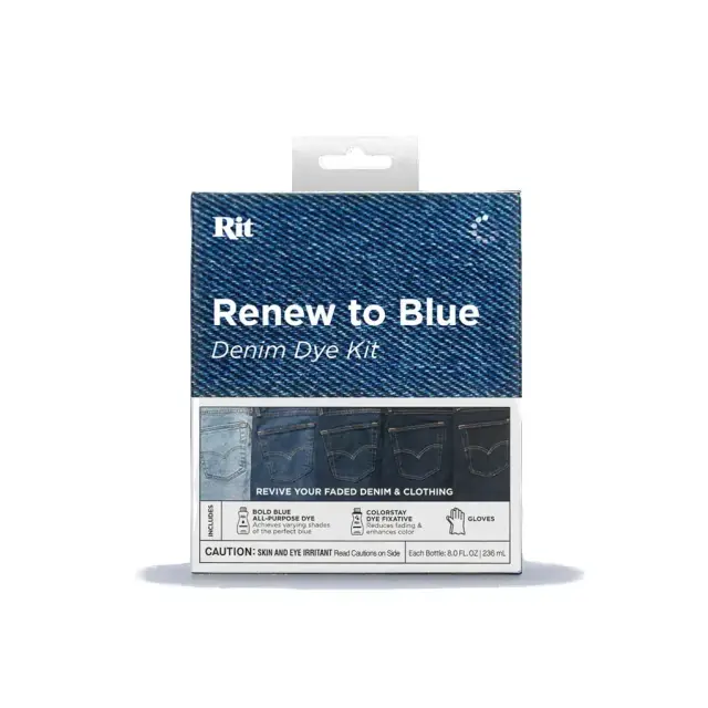 RIT DYE Renew to Blue Dye Kit
