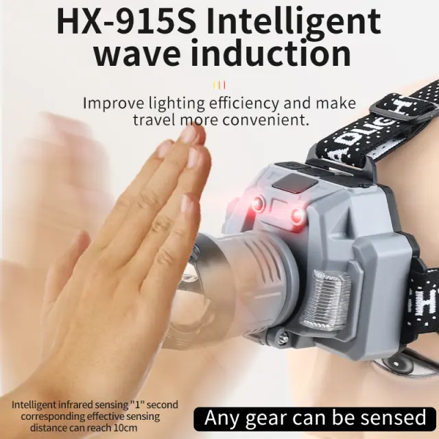 Φακός κεφαλής LED - 915S - 051210 3