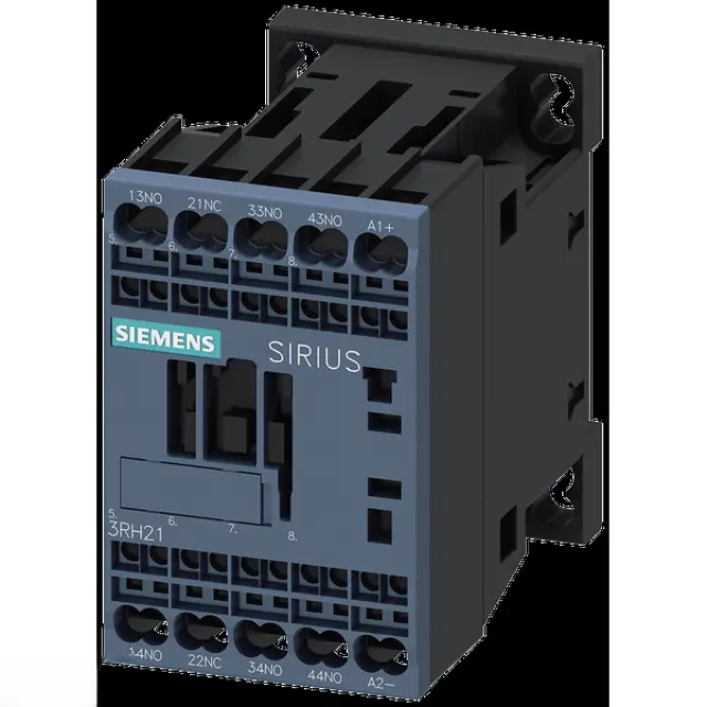 coupling contactor relay, 3 NO + 1 NC, 24 V DC, 0.7-1.25* Us, with integrated