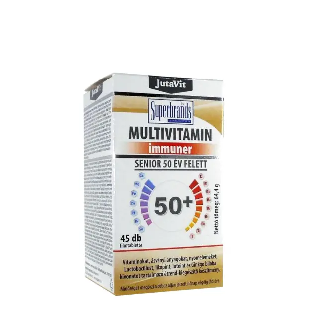 JutaVit Multivitamin Immuner tablets For Seniors (50+) 45 Tablets