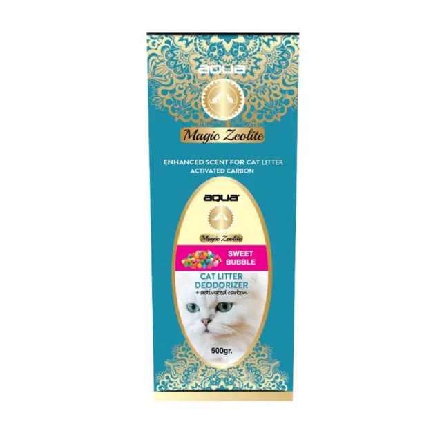 Aqua Pet Magic Zeolite Sweet Bubble Gum Αρωματικό Τουαλέτας Γάτας 500gr