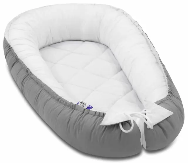 Φωλιά Διπλής Όψεως 55x100cm White Grey 5907534750706