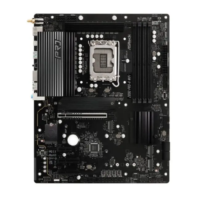 ASRock Motherboard Z890 Pro-A Wi-Fi 1851 DDR5 (90-MXBP60-A0UAYZ) 2