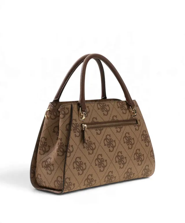 Guess - Γυναικεία Τσάντα Χειρός 'Noelle II' HWSS9672070-LGW Καφέ 2