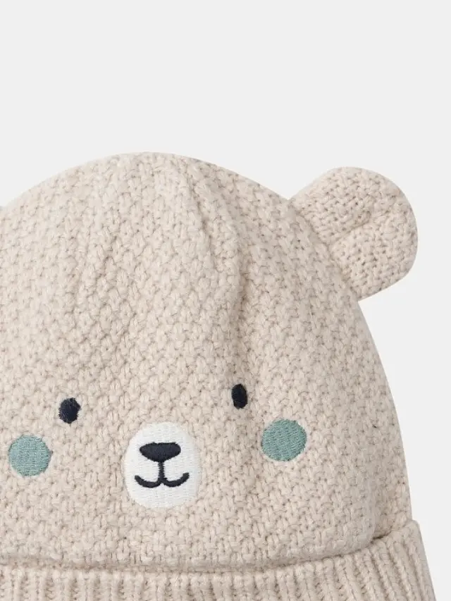 Βρεφικό Καπέλο για Αγόρια Warm Bear ΚΑΦΕ 2