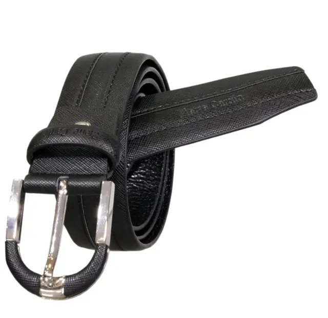 Ανδρική ζώνη Pierre Cardin μαύρο Hy03 604