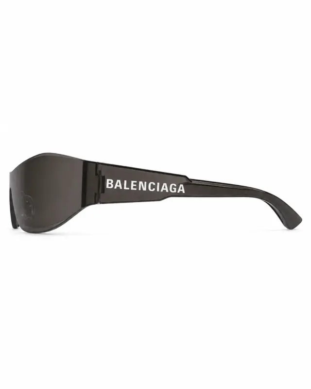 Balenciaga Γυαλιά Ηλίου Mask Μαύρα / Γκρι Unisex BB0257S 001 - 99-1-125 2