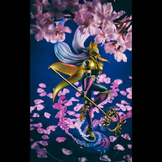 Digimon Tamers Sakuyamon Gem Statue