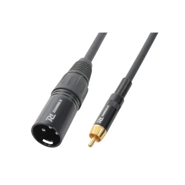 POWER DYNAMICS CABLE XLR αρσ. -RCA αρσ. 3.0m