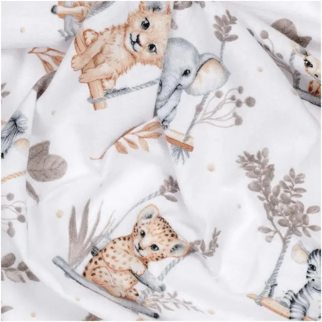 Πάνα 70x80cm Premium Flannel Happy Jungle 5904506821860 2