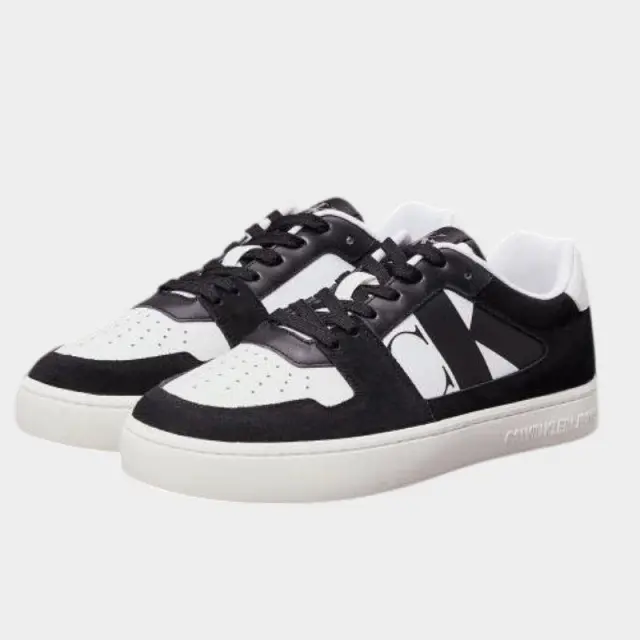 Calvin Klein - Classic Cupsole Ανδρικά Sneakers YM0YM01093-0GM Μαύρο/Λευκό - 44 2