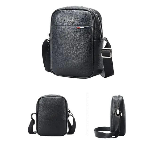 Δερμάτινο τσαντάκι ώμου Bopai 11-122591 μαύρο - One Size 2