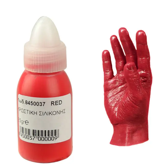 Χρωστική Σιλικόνης - Red - 25gr