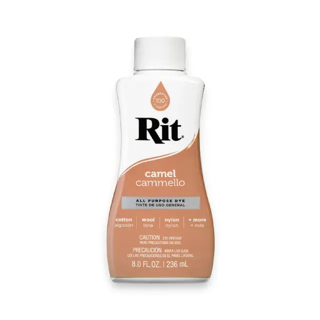 RIT DYE Liquid All-Purpose Βαφή Υφασμάτων – Camel 236ml
