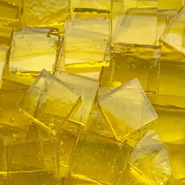 Γυάλινη Ψηφίδα Tiffany Glass 15x15mm - T041 Lemon - 200gr