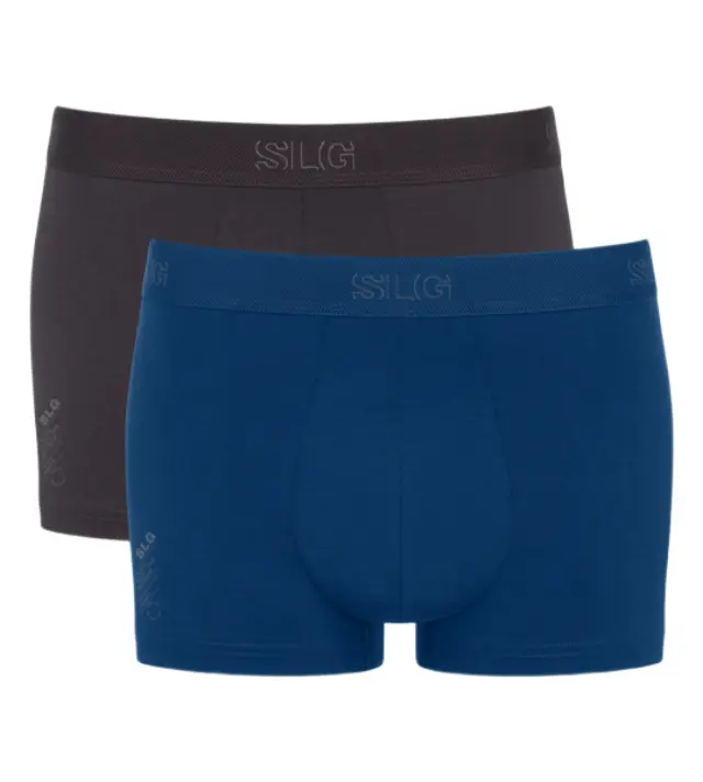 Sloggi Ανδρικό Boxer SLG Base - Διπλό Πακέτο, Χρώμα Black Combination