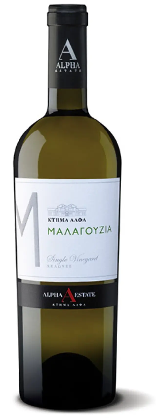ΚΤΗΜΑ ΑΛΦΑ ΜΑΛΑΓΟΥΖΙΑ Single Vineyard ΧΕΛΩΝΕΣ ΛΕΥΚΟ 750ml