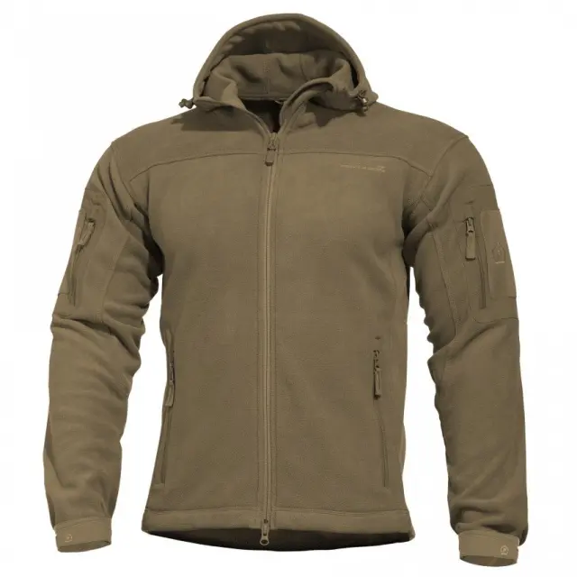 Pentagon Hercules Fleece Jacket-Ζακέτα Fleece για Τακτική - Υπηρεσιακή Χρήση - 03-Coyote-Καφέ